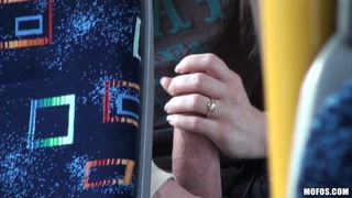 BLONDE TEEN CAUGHT ON TAPE FUCKING ON PUBLIC BUS